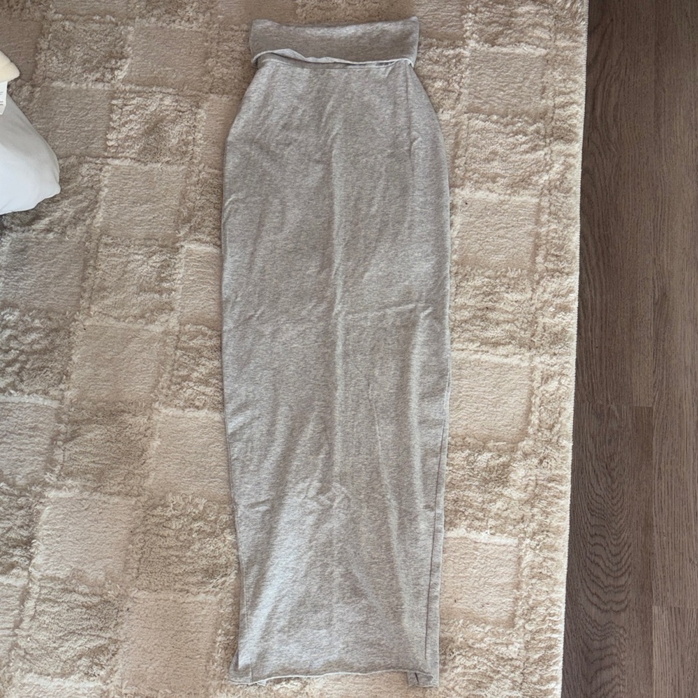 SKIMS Athleisure Foldover Long Skirt